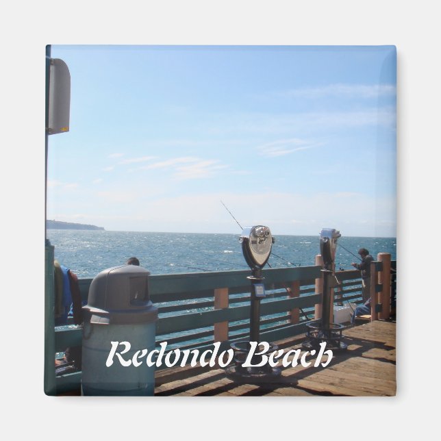 Aimant Redondo Beach Californie (Devant)