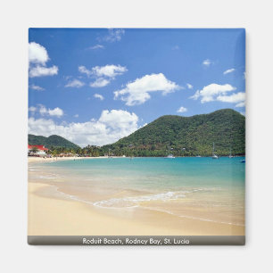 Aimant Reduit Beach, Rodney Bay, Sainte-Lucie