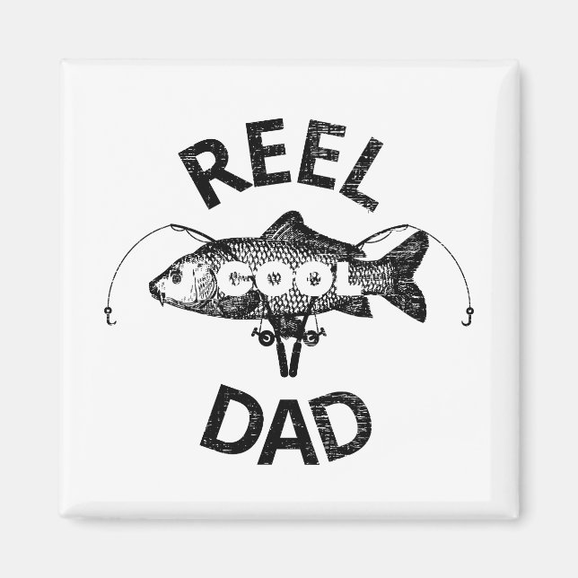 Aimant Reel Cool Papa (Devant)