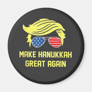 Aimant Refaire Hanukkah Great Again Trump Juif