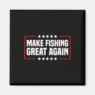 Aimant Refaire la pêche grande à nouveau Trump drôle pêch