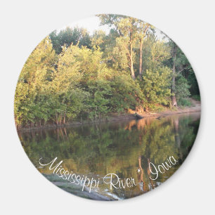 Aimant Reflet de la rivière Mississippi