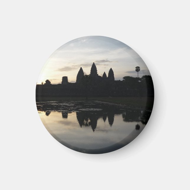 Aimant reflet solaire angkor (Devant)