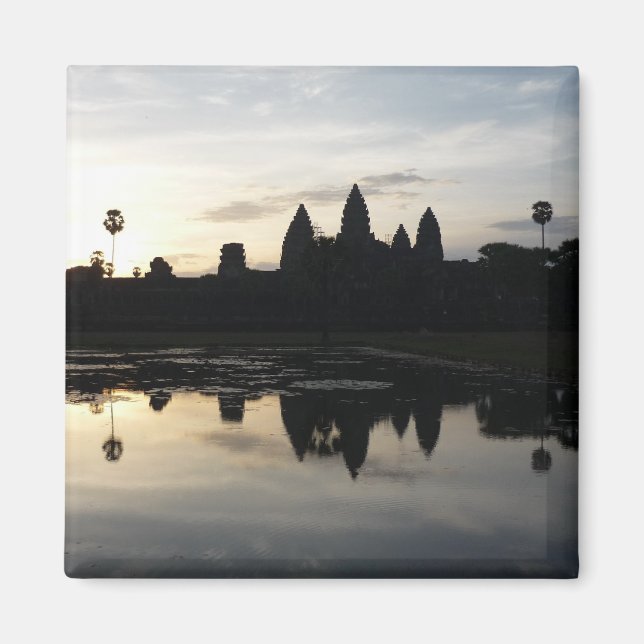 Aimant reflet solaire angkor (Devant)