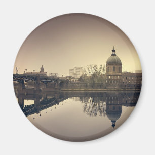 Aimant Reflets sur la Garonne - Toulouse