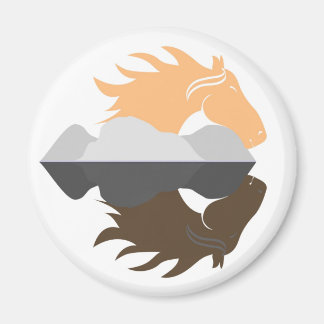 Aimant Réflexion du cheval