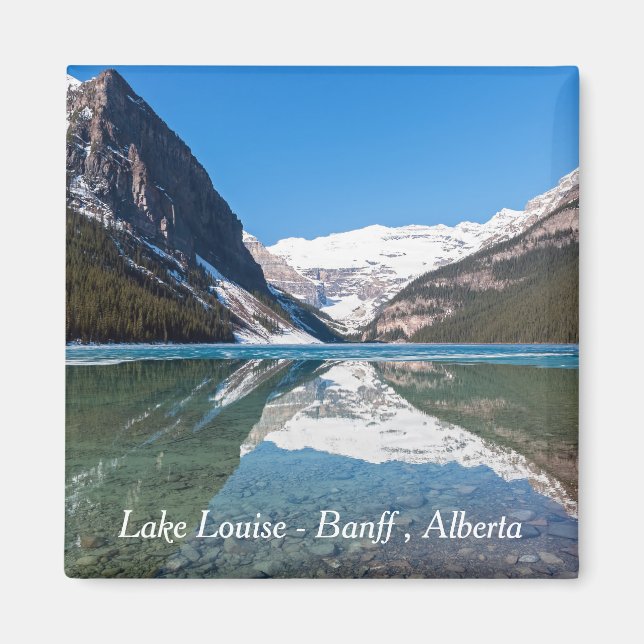 Aimant Réflexion sur le lac Louise - Banff NP, Canada (Devant)