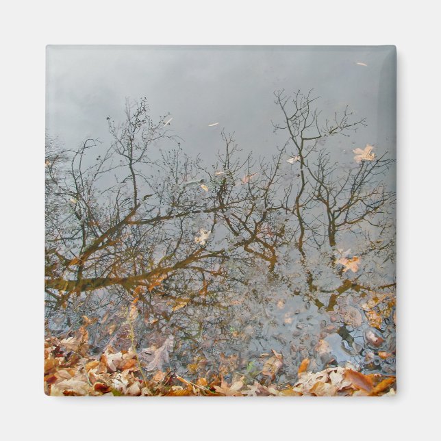 Aimant Réflexions de l'aimant d'automne (Devant)