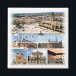 Aimant Réfrigérateur<br><div class="desc">Vous y trouverez le souvenir de vos vacances. Cette catégorie contient des aimants frigorifiques de nombreux endroits en Pologne, Cracovie. (zPL004 KRAKOW, Pologne, Europe, aimant frigo). Amaze amis et parents avec les souvenirs uniques de votre voyage. Essaie-nous ! #LeoPepeDesign - église saint peter et paul, barbican de la rue krakow...</div>