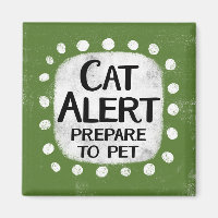 Réfrigérateur d'alerte au chat
