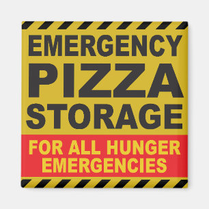 Aimant réfrigérateur de STOCKAGE PIZZA