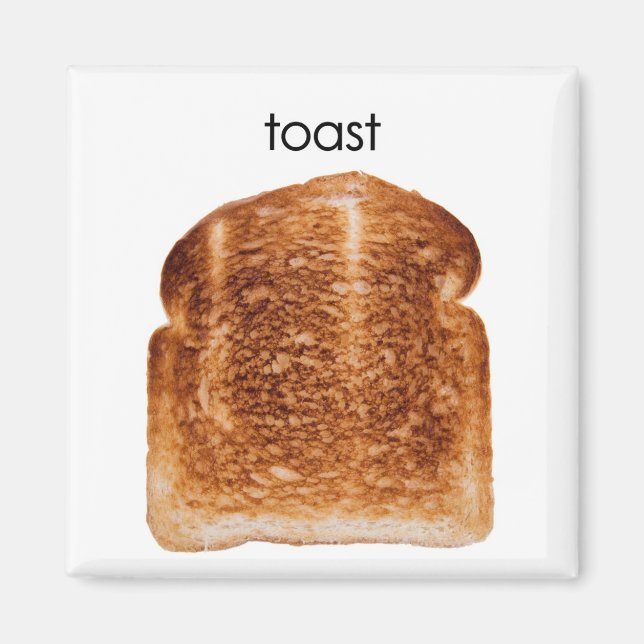 Aimant Réfrigérateur de toast (Devant)
