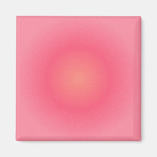 Aimant Réfrigérateur minimaliste rose (Devant)