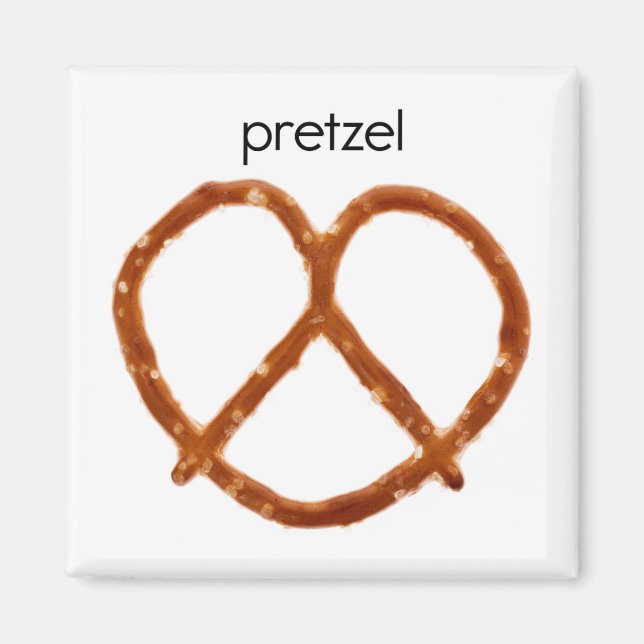 Aimant Réfrigérateur Pretzel (Devant)