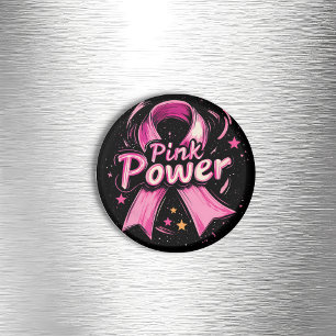 Aimant Réfrigérateur Rose Power