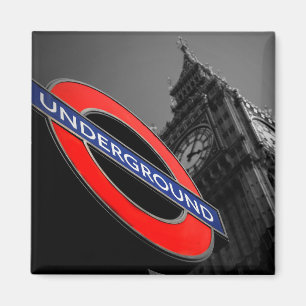 Aimant Réfrigérateur Underground à Westminster