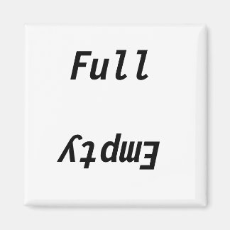 Aimant Réfrigérateur vide complet