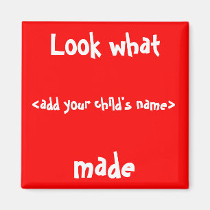 Aimant Regarde Ce Que J'Ai Fait !