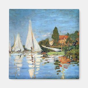 Aimant Regatta À Argenteuil Claude Monet