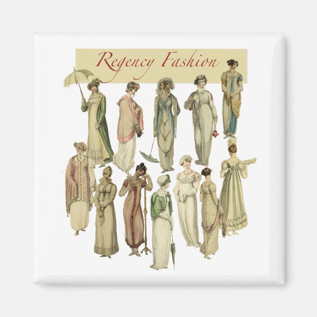 Aimant Regency Fashion 1809-1815 (Devant)