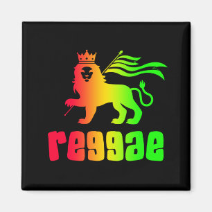 Aimant Reggae Rasta Lion