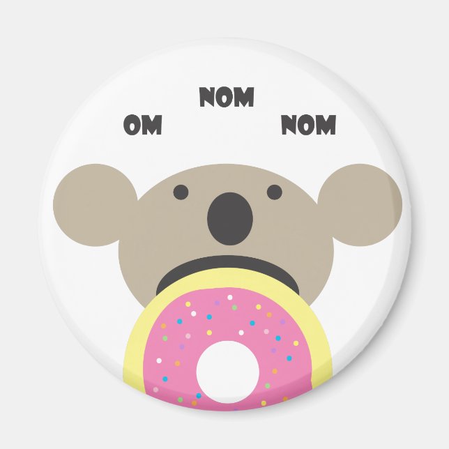 Aimant Régime Koala Donut (Devant)