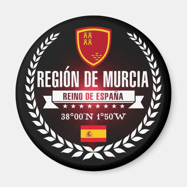 Aimant Région de Murcia (Devant)