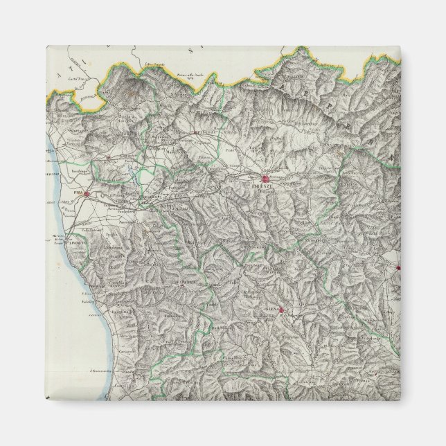 Aimant Région de Toscane Italie (Devant)