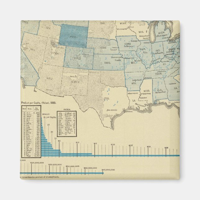 Aimant Régions minières de charbon (Devant)