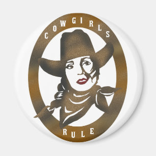 AIMANT RÈGLE DE COW-GIRLS
