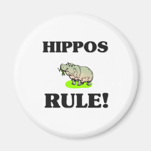 Aimant Règle d'HIPPOPOTAMES !