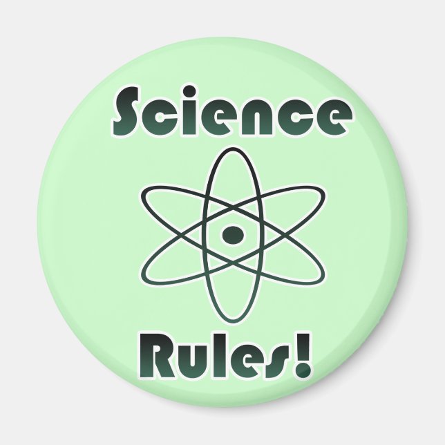 Aimant Règles scientifiques (Devant)