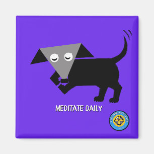 Aimant Rego Berto "Meditate Daily"