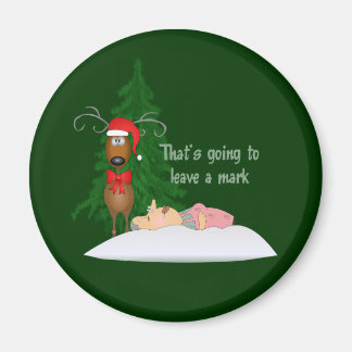 Aimant Reindeer et grand-mère