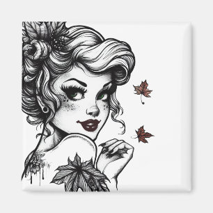 Aimant Reine d'Automne