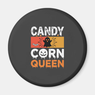 Aimant Reine de bonbons de Halloween SVG Design