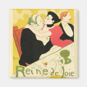 Aimant Reine de Joie (Reine du Plaisir) Toulouse Lautrec