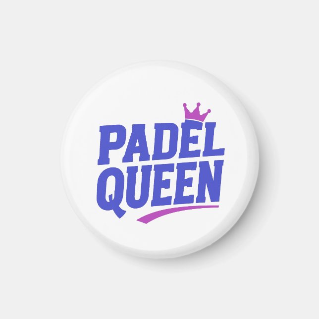 Aimant Reine de padel (Devant)