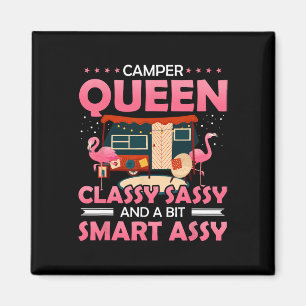 Aimant Reine des campeurs Cly Sy Et un peu intelligent Y