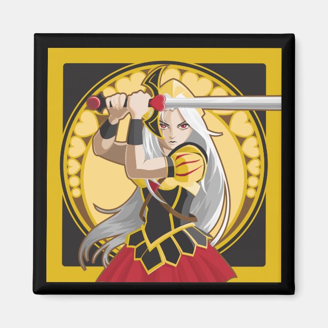 Aimant Reine des Coeurs (Devant)