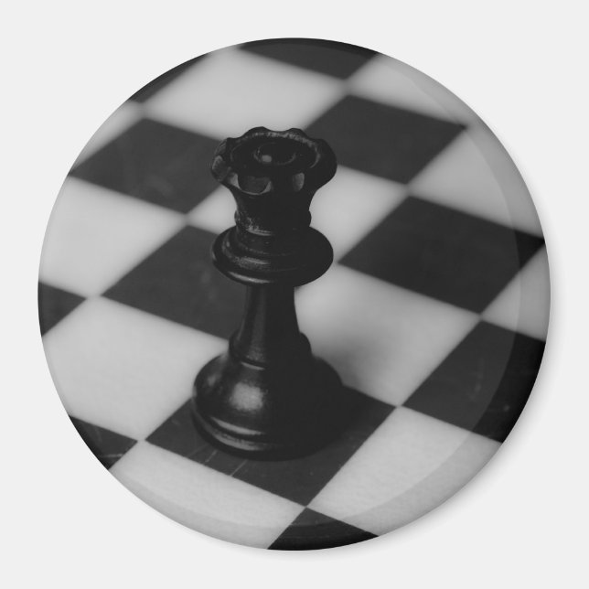 Aimant Reine des échecs (Devant)