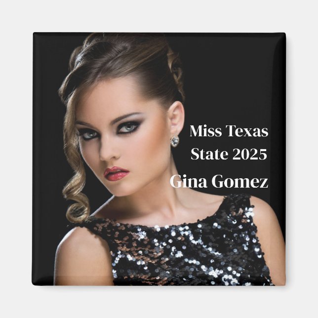 Aimant Reine du Pageant (Devant)