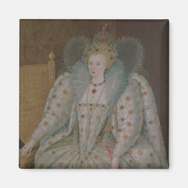 Aimant Reine Elizabeth I d'Angleterre et d'Irlande (Devant)