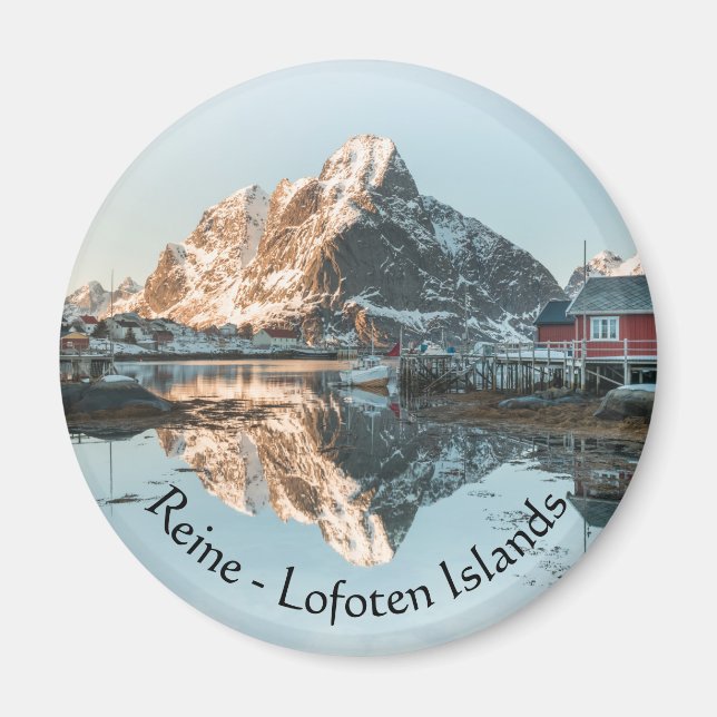 Aimant Reine, îles Lofoten (Devant)