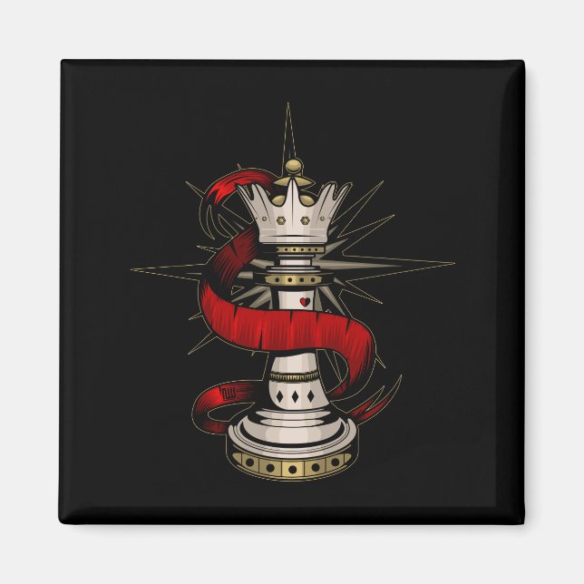 Aimant Reine Royale (Devant)