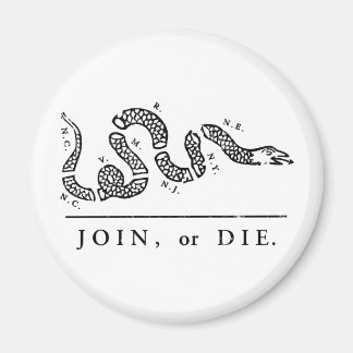Aimant Rejoindre ou mourir Libertarien