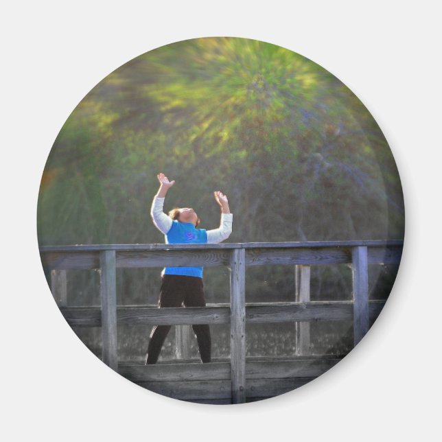 Aimant Réjouissez-vous (Devant)