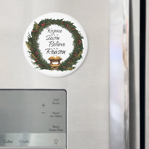 Aimant Réjouissez-vous et croyez la nativité