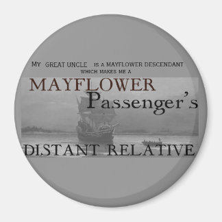 Aimant Relatif éloigné du passager Mayflower
