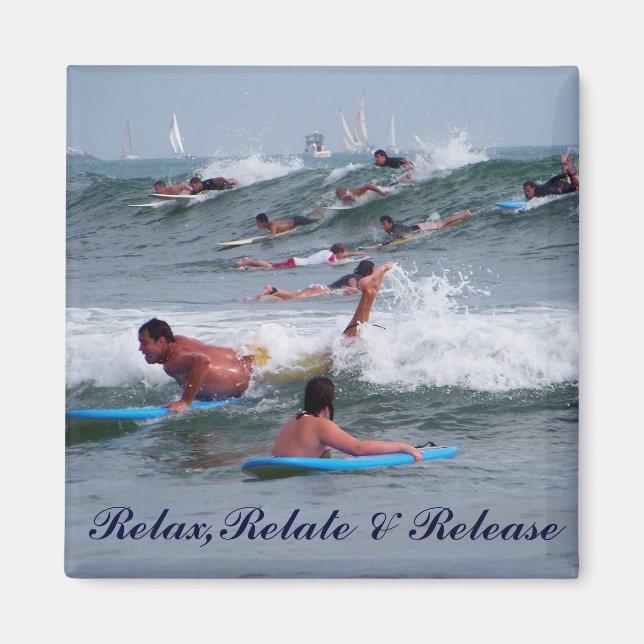 Aimant Relax, Relax & Relase_Magnet (Devant)